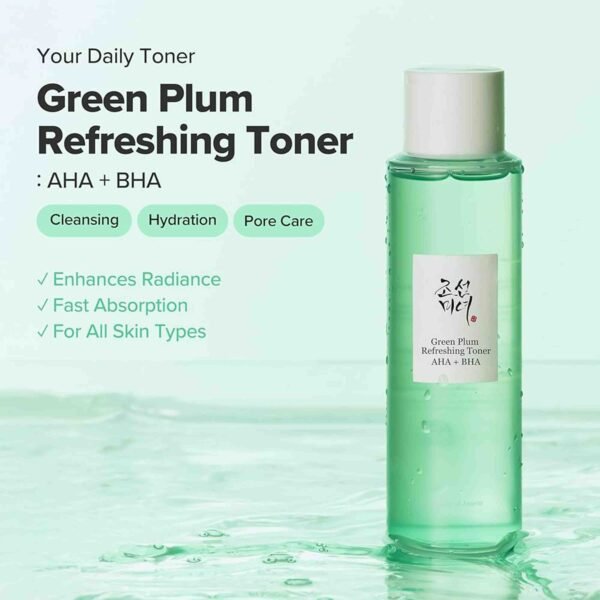 [Beauty of Joseon] Green Plum Refreshing Toner: AHA + BHA 150m