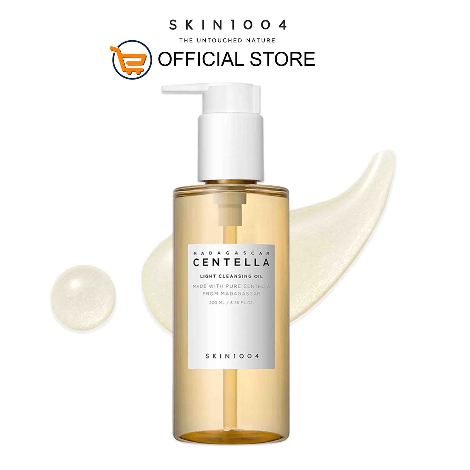 c9 Skin1004 CENTELLA LIGHT CLEANSING OIL 200ml - Image 1